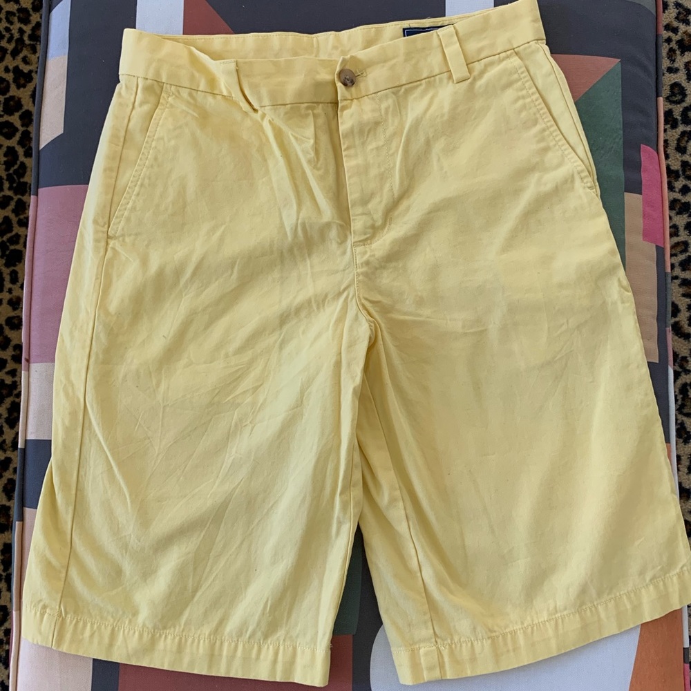 Boy’s VINEYARD VINES Size 16 Yellow Shorts